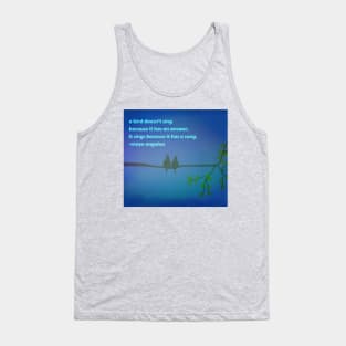 Sing Tank Top